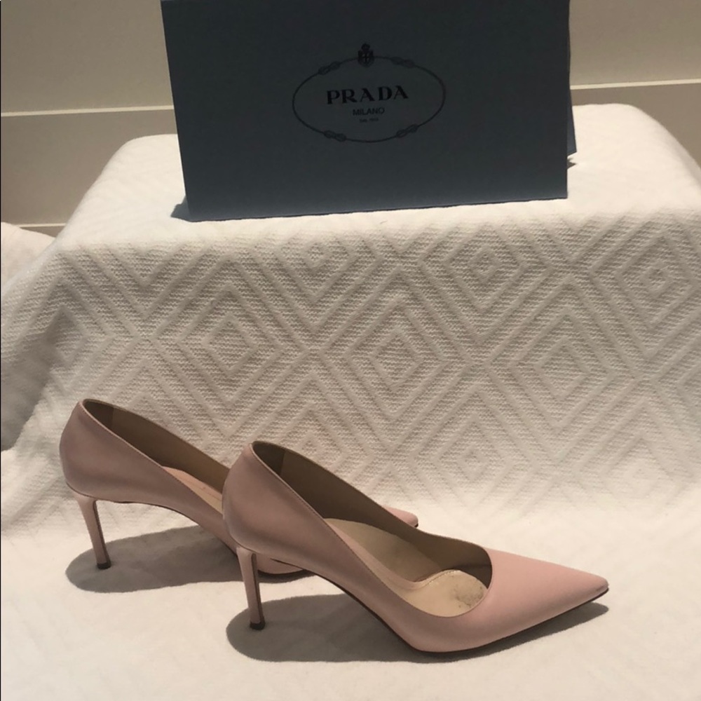 Prada Light Pink Pumps